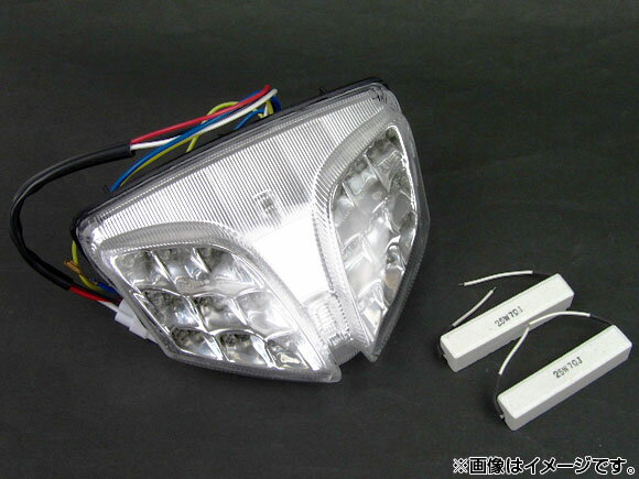 LEDテールランプ スズキ GSXR600 2008年 クリア AP-BP-200-CL 2輪 tail lamp