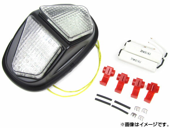 LEDテールランプ トライアンフ Daytona600 2004年〜2005年 クリア AP-BP-182-CL 2輪 tail lamp