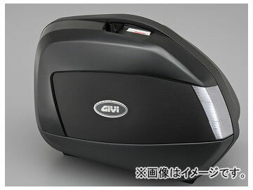 2輪 デイトナ GIVI サイドケース左右セット V35NT 未塗装ブラック/TECHスモークレンズ 品番：75617 JAN：4909449400173 Side case left and right set