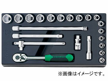 スタビレー/STAHLWILLE ES 456/16/6 3/8SQソケットレンチセット 品番：96838111 JAN：4018754095629 Socket wrench set