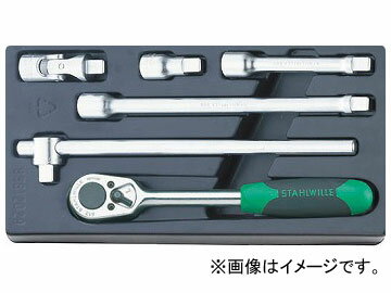 スタビレー/STAHLWILLE ES 1/2”-512/6 1/2SQソケットレンチセット 品番：96838113 JAN：4018754095643 Socket wrench set