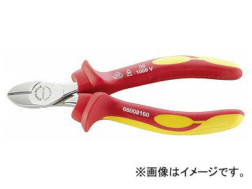 スタビレー/STAHLWILLE 絶縁斜ニッパー（66008180） 品番：6600 8 180 JAN：4018754206544 Insulated diagonal nipper