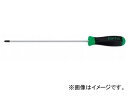 トップトゥル/TOPTUL 樹脂柄 クロス ロングドライバー PH2×400mm(L) FBCB0240 Resin pattern cross long driver(4)