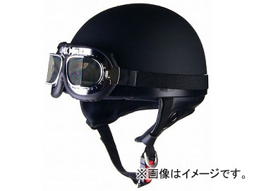2輪 リード工業 CROSS ビンテージハーフヘルメット マットブラック LL(61〜62cm未満) CR-751 Vintage half helmet