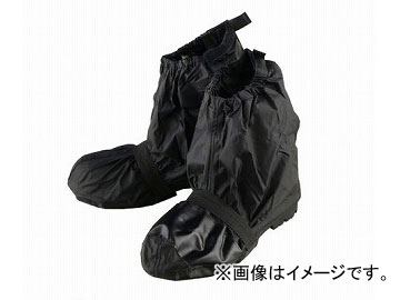 2輪 リード工業 Landspout シューズカバー ブラック フリーサイズ RW-051A Shoe cover