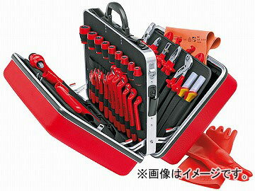 クニペックス/KNIPEX 絶縁工具セット 品番：989914 入数：1セット(48点) JAN：4003773026655 Insulation tool set
