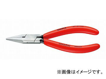 クニペックス/KNIPEX 時計細工用アジャスティングプライヤー 品番：3721-125 JAN：4003773035138 Clock like adjustment pliers