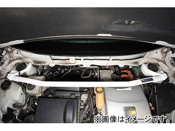 オクヤマ ストラットタワーバー 611 050 0 フロント スチール製 タイプI トヨタ プリウス NHW20 Strut tower bar