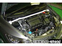 オクヤマ ストラットタワーバー 611 220 0 フロント スチール製 タイプI ホンダ フィット GD1/2/3/4 Strut tower bar