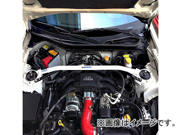 オクヤマ ストラットタワーバー 631 055 0L フロント スチール製 タイプI MCS スバル BRZ ZC6 左ハンドル Strut tower bar