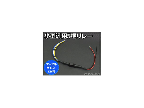 AP 小型汎用5極リレー 12V用 AP-COMPACT-R Small general purpose pole relay