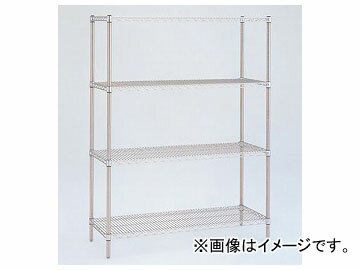 アズワン/AS ONE ステンレスエレクターシェルフ標準セット SLS910SET 品番：1-4575-01 Stainless steel elector shelf standard