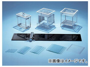 アズワン/AS ONE 吸着剤塗布用硝子板 100-2c 品番：2-282-10 Glass plate for applying adsorbent