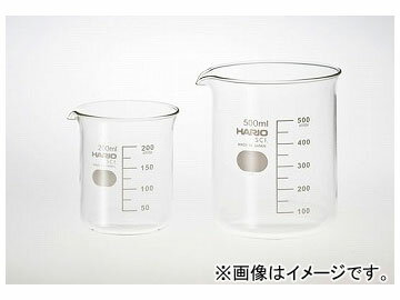 アズワン/AS ONE ビーカー（目安目盛付き） 500ml 品番：6-214-06 Beaker with eye catching