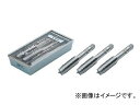 ライト精機 ハンドタップ メートルネジ(M) 角度60° ネジ径:M12 ピッチ:1.75 ネジ山:並目 入数:3本組(先・中・上) Hand tap(4)