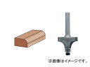 ライト精機 ボーズ面(コロ付) TR-42 トリマ用(6mm軸) 2.5分 全長(mm):43 幅(mm):24 有効長(mm):13 JAN:4990052002021 Bose surface with roller(4)