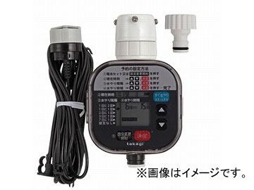 タカギ/takagi かんたん水やりタイマー 雨センサー付 GTA211 JAN：4975373154628 Easy watering timer rain sensor