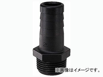 カクダイ 樹脂製ホースニップル 品番：6497-20 JAN：4972353649716 Resin hose