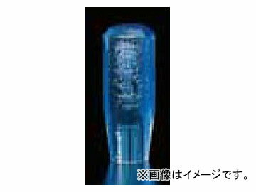 ジェットイノウエ クリスタル泡シフトノブ ブルー 45mmφ、115mm 口径：10×1.25 560708 Crystal foam shift knob