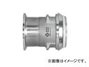 日東工器 サニタリーカプラ イージーウォッシュタイプ プラグ（へルール取付用/シール材なし） SEW-2.0P-FR-NP Sanitary Caprica Easy Wash Type