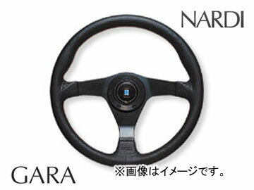 ナルディ/NARDI ステアリング ガラ/GARA GARA 3 SPORTS TYPE B パンチングレザー＆レッドステッチ 350mm N751