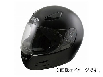 2輪 TNK工業 フルフェイス型ヘルメット XX-707 ハーフマットブラック XXLサイズ (62-64cm未満) 51116