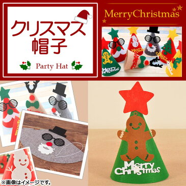 AP クリスマス帽子 フェルトタイプ パーティーやイベントにおススメ MerryChristmas♪ 選べる12タイプ AP-AR125