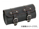 タナックス アメリカンツールバッグ3 ブラック/オレンジステッチ (H)120×(W)270×(D)100mm MFA-15 2輪 American tool bag