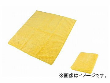 ジェットイノウエ マイクロファイバータオル イエロー 約35cm×約37cm 593372 Microfiber towel