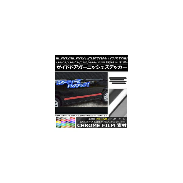 ɥɥ˥å她ƥå ۥ N-BOX/+//+ JF1/JF2 / Ĵ ٤20顼 AP-CRM539 1å(4) Side door garnish sticker