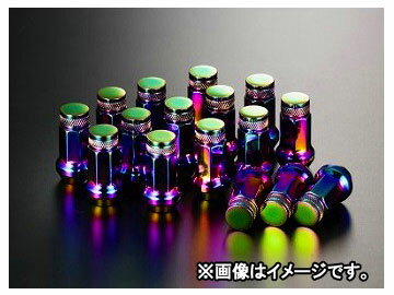 デジキャン クロモリレーシングナット オーロラ 7角袋 P1.25 45mm 入数：1セット(16本入) スズキ エブリイワゴン Chromoly racing nut