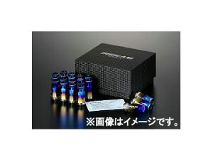 デジキャン チタンレーシングナット 貫通 M12-P1.25 48.5mm 入数：1セット(20個入) スズキ ジムニー Titanium racing nut