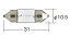 小糸製作所/KOITO ノーマル白熱バルブ クリア 12V 10W ルームランプ用 入数：1セット(10個) マツダ プロシード マービー Normal incandescent valve