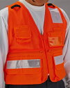トーヨーセフティー 多機能防災ベスト No.62DX Multifunctional disaster prevention vest