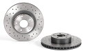 ブレンボ ブレーキローター リア プジョー 407 エクストラタイプ 入数：1セット(左右) Brake rotor