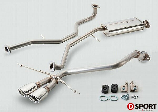 D-SPORT/Dスポーツ スポーツマフラーCD feat.5ZIGEN 17400-B270 ダイハツ トール M900S NA 2016年11月〜 Muffler