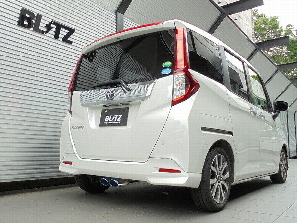 ブリッツ/BLITZ NUR-SPEC VSR マフラー スバル ジャスティ M900F 1KR-VET ターボ専用 2016年11月〜2020年08月 Scarf