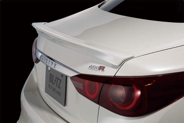 ブリッツ/BLITZ エアロスピードRコンセプト トランクスポイラー 未塗装 ニッサン スカイライン Trunks poille