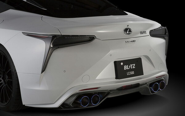 ֥å/BLITZ ԡR󥻥ץ ꥢǥե塼 ̤ 쥯 LC500h GWZ100 8GR-FXS 2017ǯ03 Rear diffuser