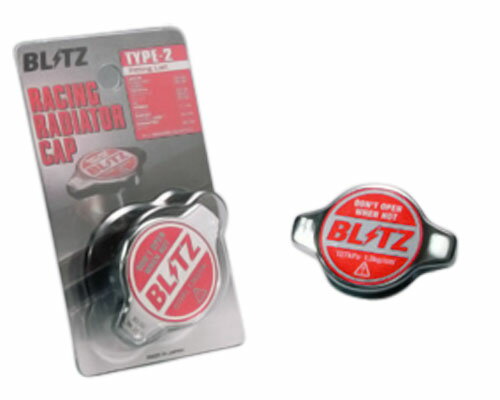 ブリッツ/BLITZ レーシングラジエターキャップ 赤 TYPE2 ホンダ エアウェイブ GJ1,GJ2 L15A 2005年04月〜 Racing Radiator Cap