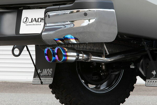 JAOS/ジャオス BATTLEZ マフラー ZS-2 TC チタンカラーテール B701098TC トヨタ ハイラックス 125系 2020年08月〜 Muffler