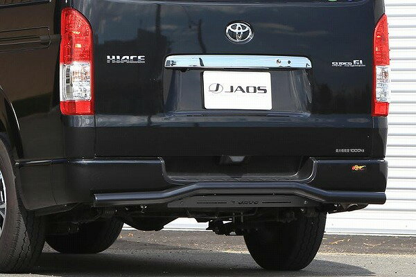 JAOS/ジャオス リヤスキッドバー ブラック/ブラック B154304D ミツビシ デリカ D:5 2007年01月〜 Rear skid bar