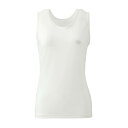 コラントッテ/Colantotte タンクトップ メッシュ オフホワイト 男女兼用 磁気ウェア 選べる4サイズ ACTM Tank top mesh