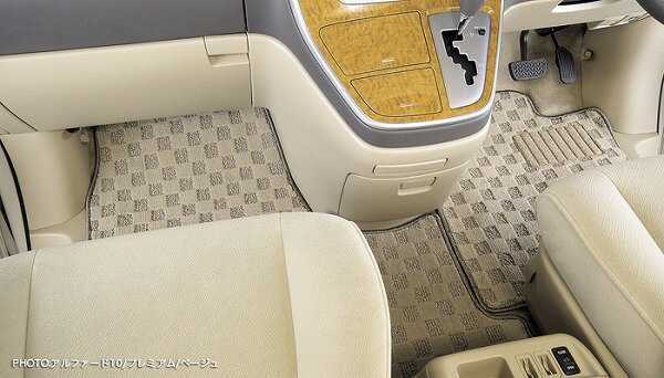 アルティナ プレミアム フロアマット トヨタ デュエット M10＃ ABS無 1998年09月〜 選べる2カラー floor mat