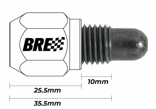 クスコ BRE4140 ロングナット M12×1.25 25.5mm A587 M1212520EX 入数：1セット(20個)