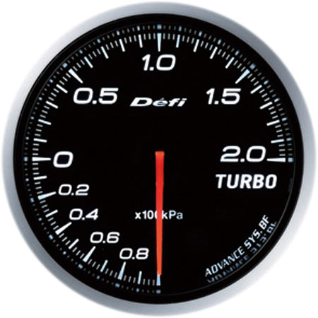 デフィ Defi-Link Meter ADVANCE BF ターボ計 φ60 200kPa 照明色：ホワイト DF09901 Turbo