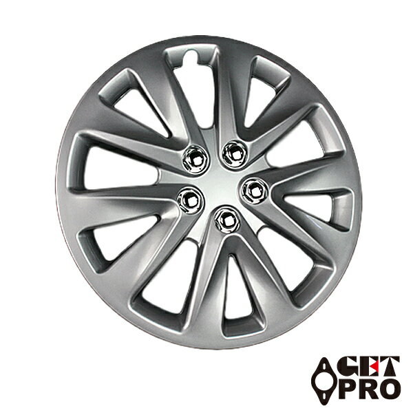 GET-PRO/ゲットプロ ホイールカバー シルバー 13インチ 汎用 L070B13 入数：1台分(4枚) Wheel cover