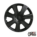 GET-PRO/ゲットプロ ホイールカバー ブラック＆カーボン 15インチ 汎用 L085BPM15 入数：1台分(4枚) Wheel cover