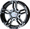 MKW MK-55J ホイール ダイヤカットグロスブラック 16インチ×5.5J ＋20 5H139.7 ジムニー＆シエラ専用 wheel