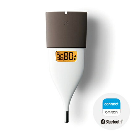 オムロン/OMRON 婦人用電子体温計 ブラウン MC-652LC-BW Electronic thermometer for women
